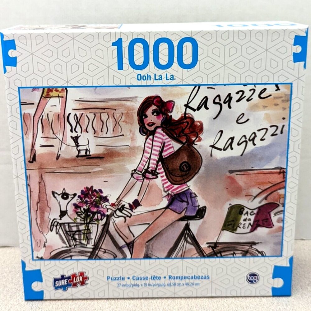 Ooh La La 1000 Piece Jigsaw Puzzle